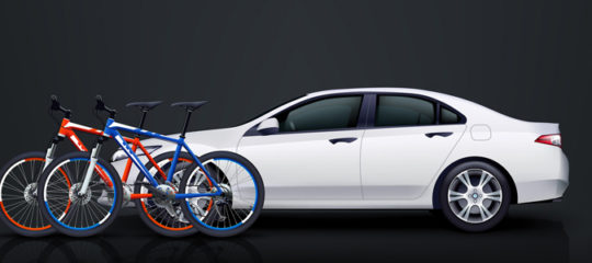 voiture et velo